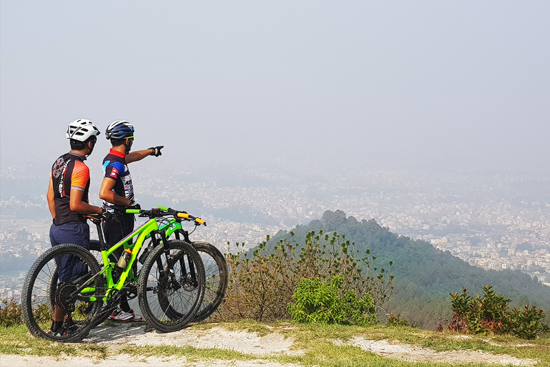 Kakani Mountain Bike Tour